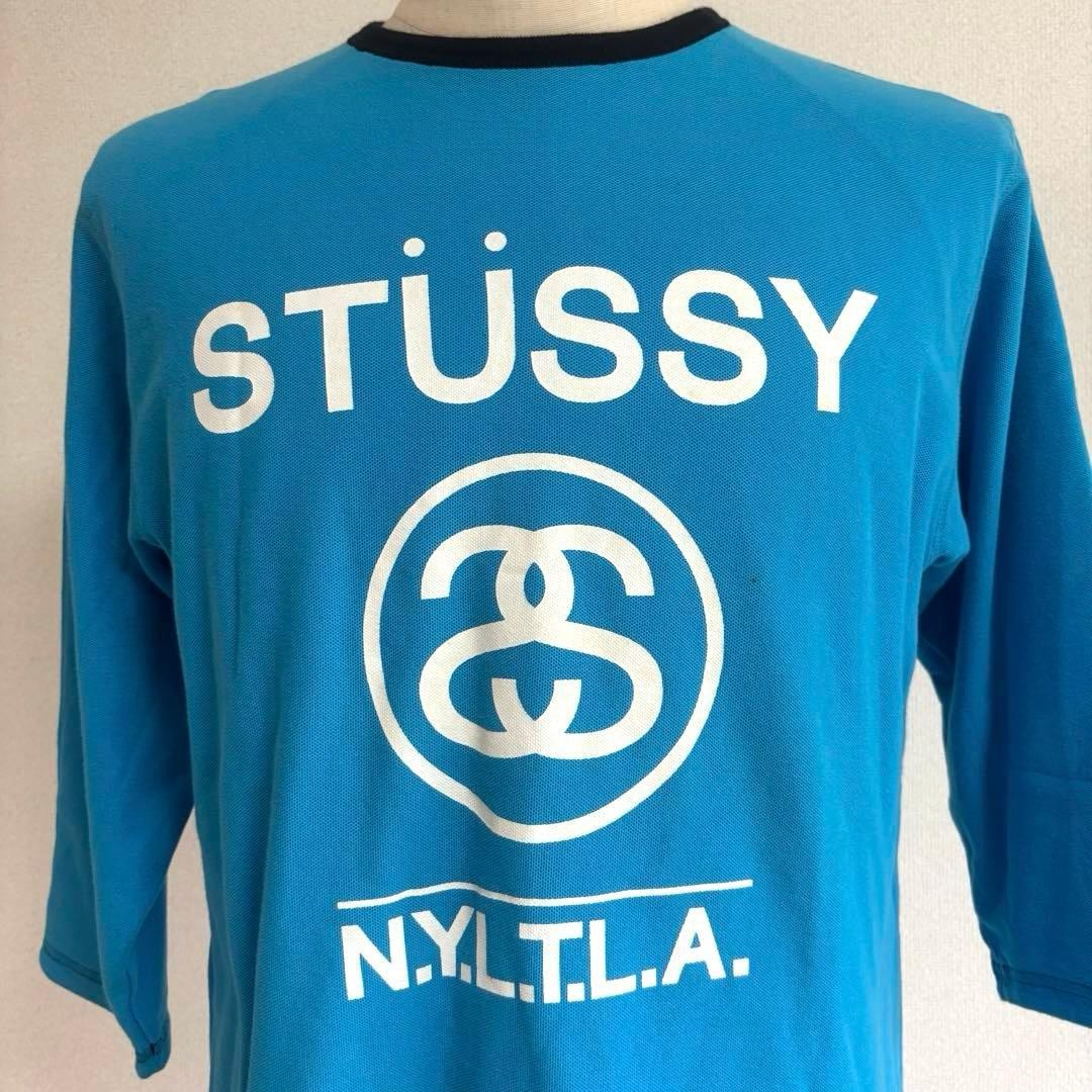 STUSSY Reversible 3/4 sleeve T-shirt Spring/Summer/Autumn Unused item thumbnail 7