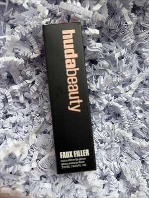 Huda Beauty Faux Filler Lipgloss Extra Glanz She Flirty Pink 3,9 ml Neu im Karton