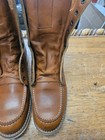 Red Wing 10877 Men's Leather Work Boots, US Size 10C Moc Toe, 2nd  — photo 3