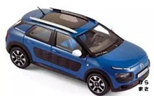 Diecast Miniature Car 1/43 Citroen C4 Cactus 2016 Baltic Blue Highly Detailed