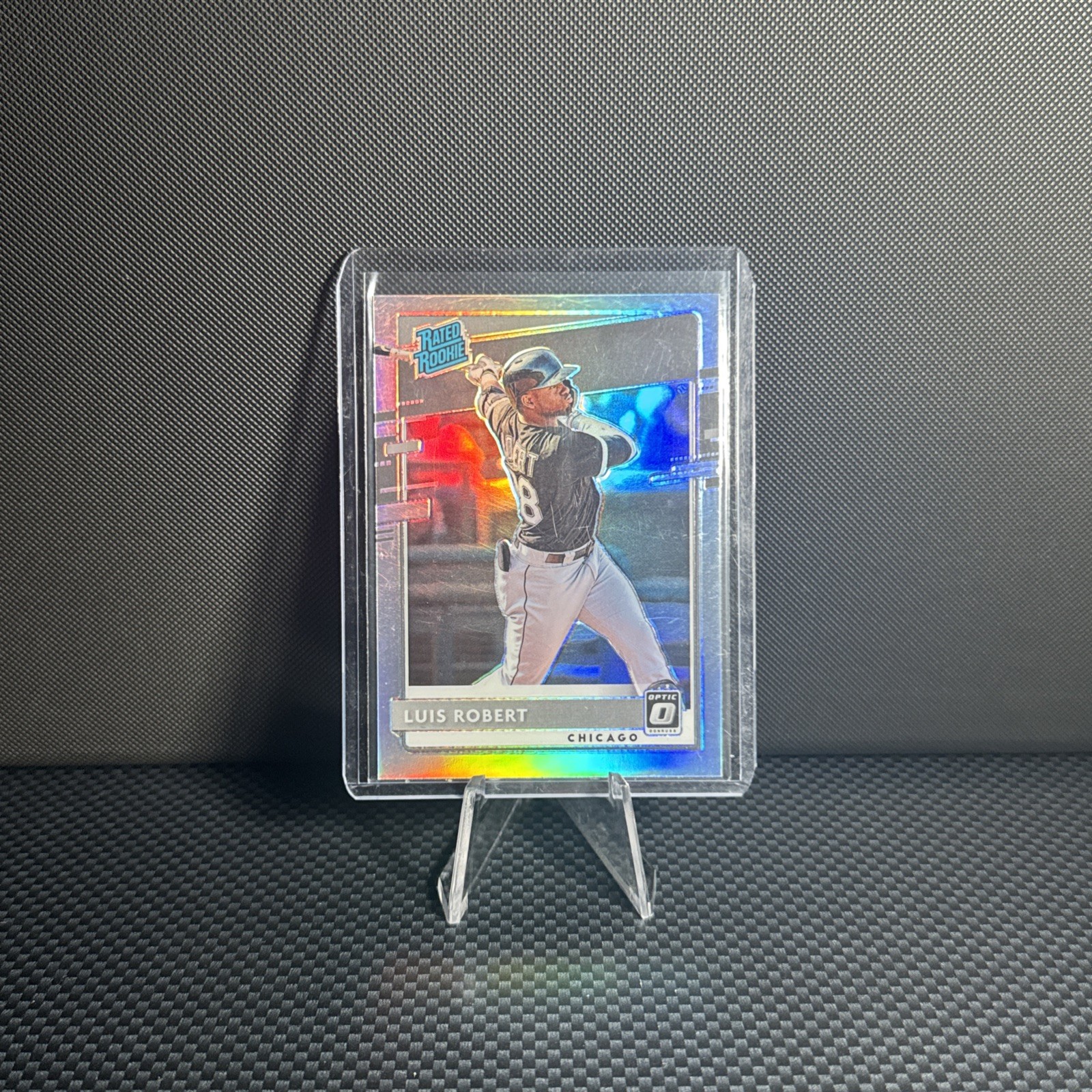 2020 Panini Donruss Optic - Rated Rookies Luis Robert #62 Holo Prizm (RC)