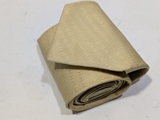 Hermes Gold Yellow 100 Silk Men s Neck Tie Hand Made France