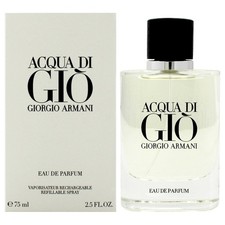 Acqua di Gio Eau de Parfum for Men Refillable...