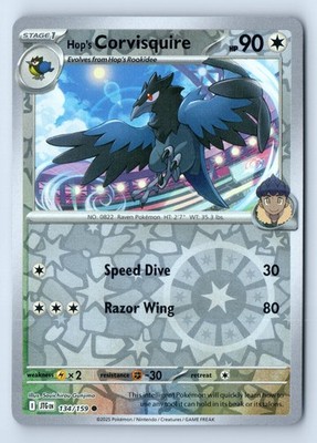 Hop's Corvisquire Common SV09: Journey Together 134/159 NM