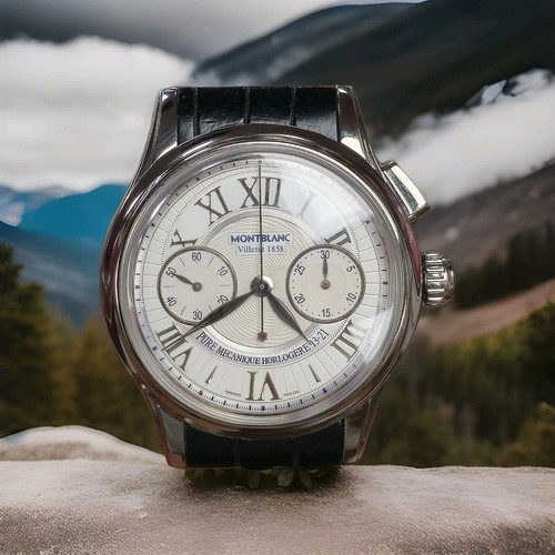 Montblanc 18k Villeret 1858 Pure Minerva MonoPusher Limited Edition 8 Only 🔥