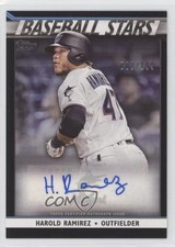 2020 Topps Baseball Stars Auto Black 2/199 Harold Ramirez #BSA-HR Auto 13st