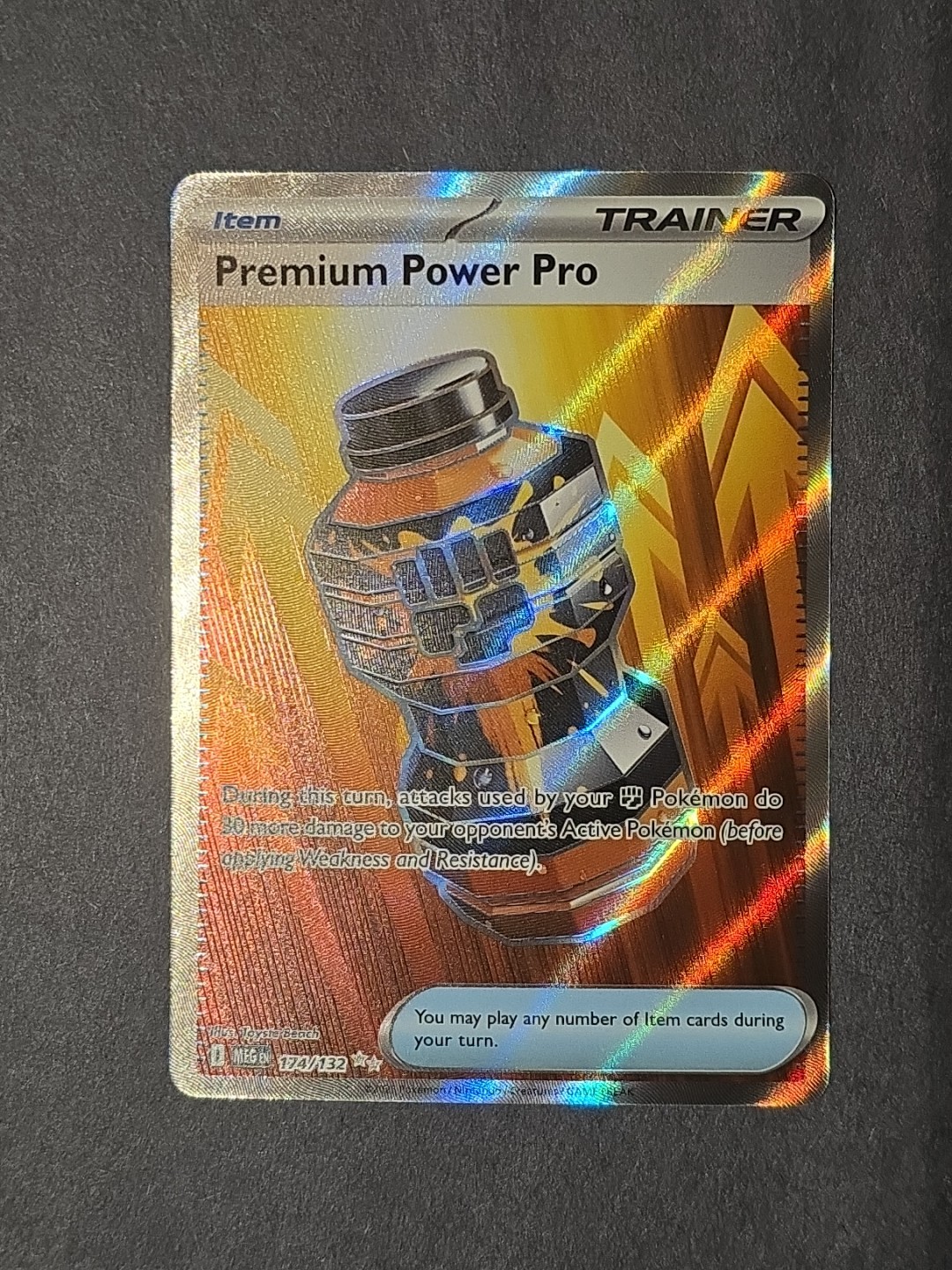 Premium Power Pro - Holofoil ME01: Mega Evolution 174/132 - LP MEG Minty Single