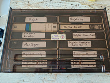 Lot of 12 Betamax Home Recordings w/ case Beta Fuji, Scotch, Memorex, TDK