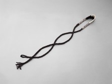 Black Large Handwoven Alpaca Balearic Shepherd Sling, Andean Huaraca W?araka