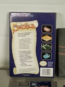 Solstice: The Quest for the Staff of Demnos Nintendo NES