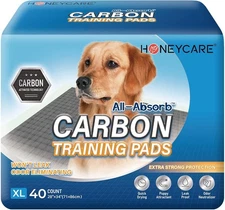 HONEY CARE All-Absorb, X-Large 28" X 34", 40 Count, Dog and Puppy Training Pads,