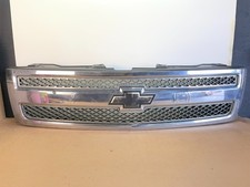 2007 To 2013 Chevrolet Silverado 1500 Front Chrome Grille Grill Af8815 Dg 2007 To 2013 Chevrolet Silverado 1500 Front Chrome Grille Grill Af8815 Dg