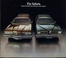 1973 Pontiac Safari Wagons Folder Grand Safari Lemans