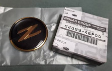 663191283 OEM Bonnet Hood Emblem Gold Black Fairlady Z Z32 300zx