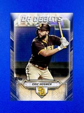2021 Topps Series 2 #DHD-13 Eric Hosmer DH Debuts Blue Parallel ~ Padres