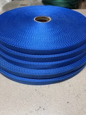 5/8 Inch about 170 yards, lot of 5 rolls blue heavy Nylon Webbing CLOSE OUT