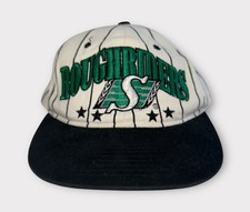 VTG Saskatchewan Roughriders Starter Snapback Hat Cap Pinstripe CFL Football 90s