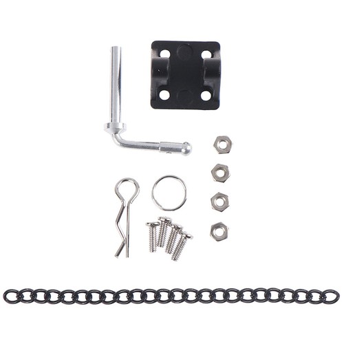 Crochet De Remorquage Métal Pour RC Crawler 1/10 - Compatible Axial SCX10, 90046, Etc.