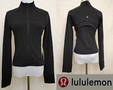 Lululemon Nulu Cropped Define Jacket Women's 8 Black NWT Z4993