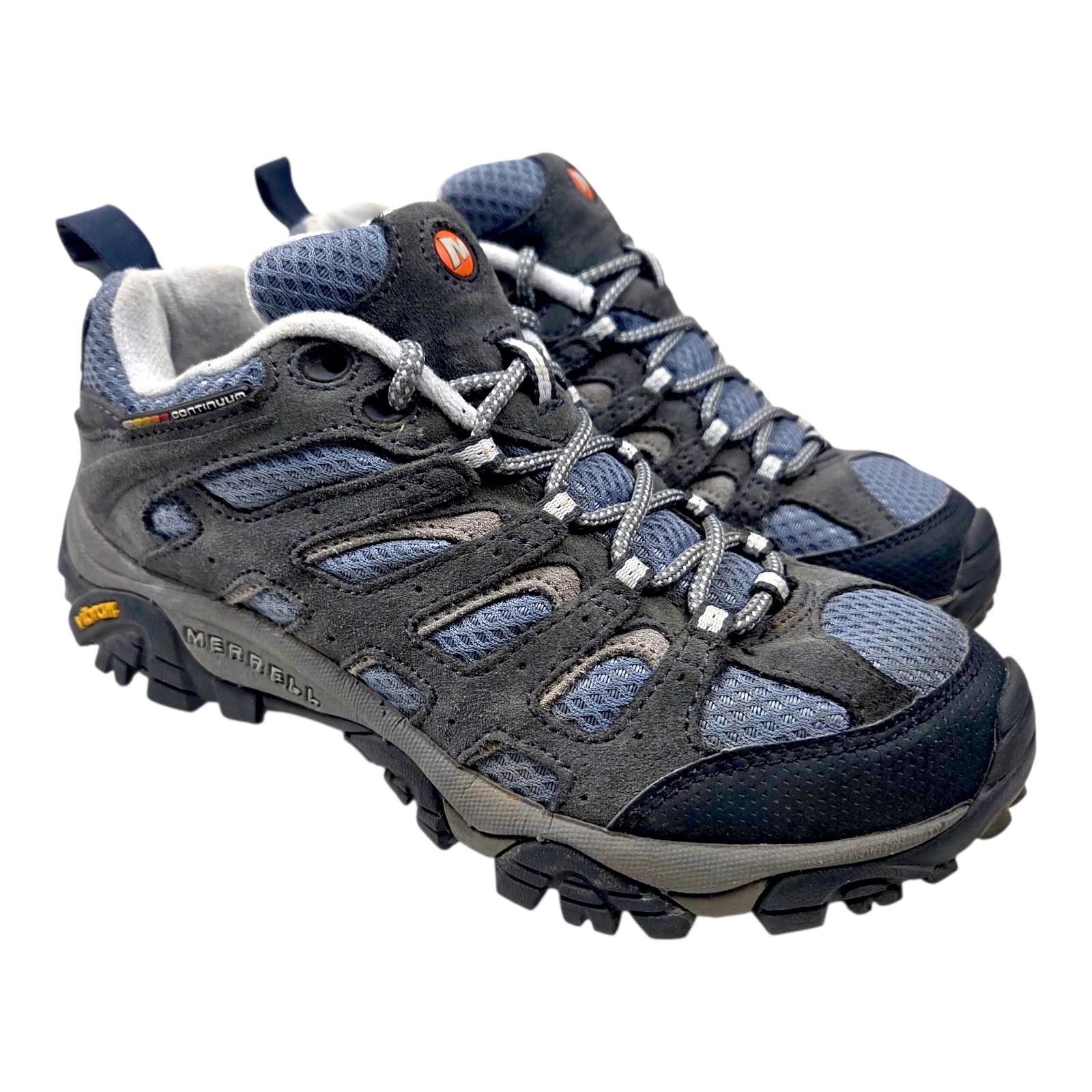 Merrell Moab Ventilatore Fumo Stringate Scarpe da Escursionismo Donna Taglia 6 5 M Come Nuove