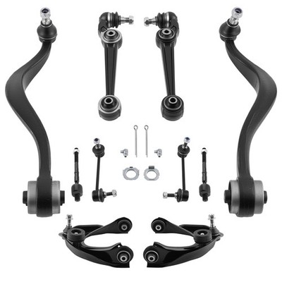 12PC Front Suspension Arm Kit for Mazda 6 2003-2008 Control Arm Bushing Tie Rod
