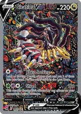 Giratina V - 186/196 - Pokemon Lost Origins Alternate Art Rare Card MP