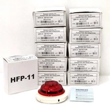 LOT OF 10 SIEMENS HFP-11 FIRE ALARM SMOKE HEAT DETECTOR (NEW)