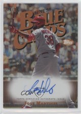 2019 Topps Finest Finest Blue Chips Auto 38/99 Jose Martinez #FBCAJM Auto 0t2