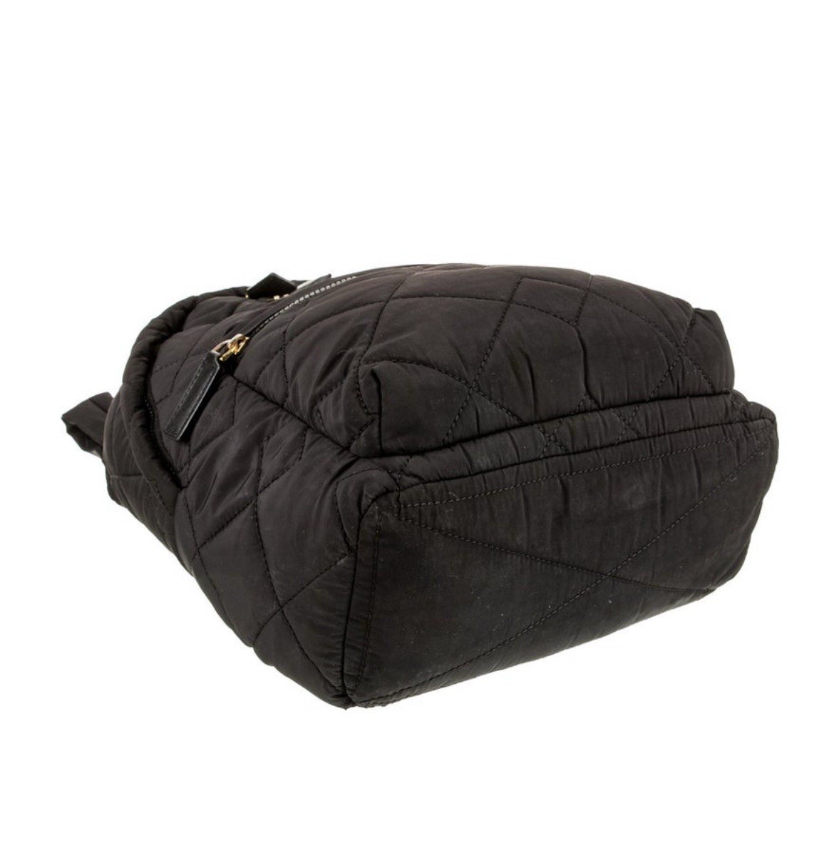 marc jacobs Authentic Solid Black  nylon quilted … - image 5