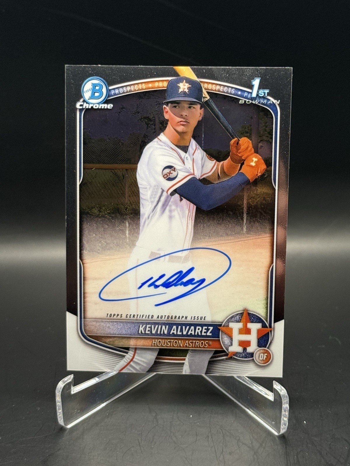 2025 Bowman Chrome Prospect Autographs Kevin Alvarez, Kevin Alvarez #CPA-KA