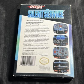 Silent Service (Nintendo Entertainment System, 1989) NES CIB+ TESTED