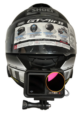 Shoei GT-Air 2 -Chin Mount- GoPro Action Cam Kinn Halterung