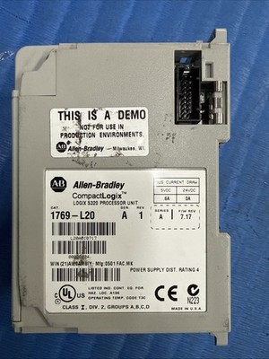 ALLEN-BRADLEY 1769-L20 COMPACTLOGIX LOGIX 5320 PROCESSOR SERIES A