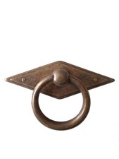 Antik M&ouml;bel Beschlag Griff Biedermeier Ring M&ouml;belschild M&ouml;belgriff 5210/0B.01