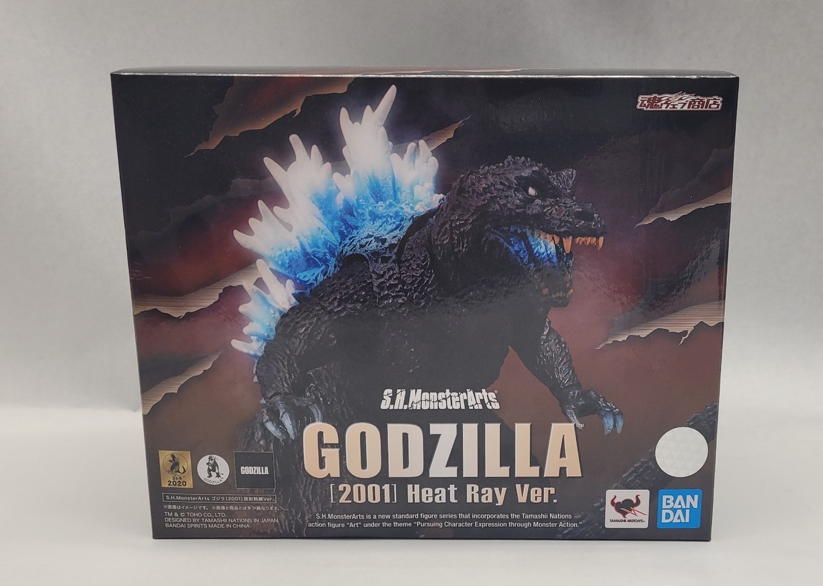 り*ー様 SHモンスターアーツゴジラ 2001 Heat Ray Ver. GODZILLA GMK 2001 Heat Ray ver. Action Figure BANDAI S.H.