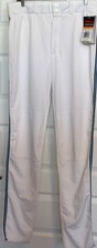 Wilson baseball pants white long unhemmed bottom Men's size L Large