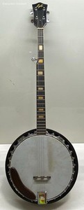 Vintage Lyle 5-Sting Banjo - Made in Korea - Aluminum "Bottle Cap" Rim & Flange