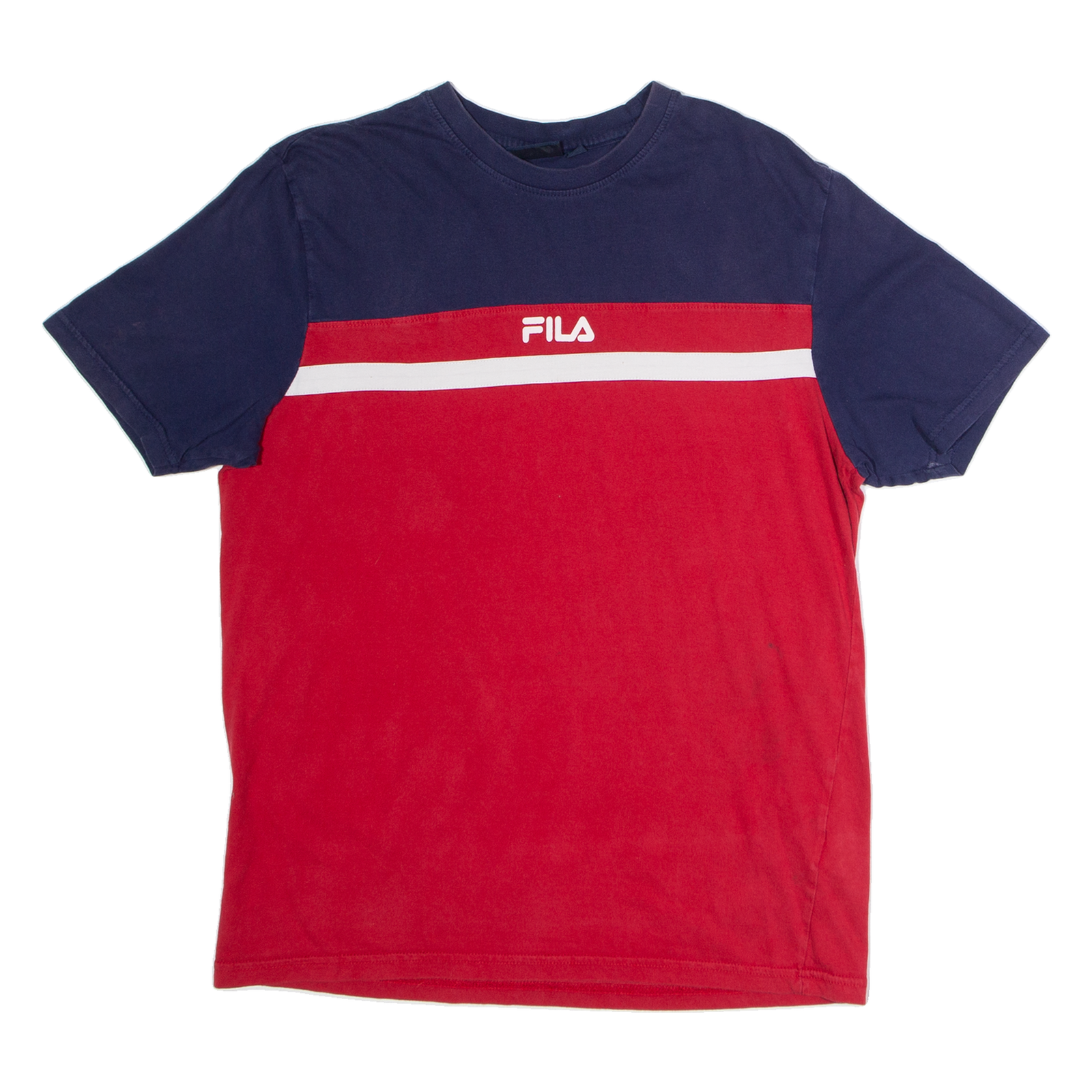 FILA Maglietta Uomo Rosso Girocollo M