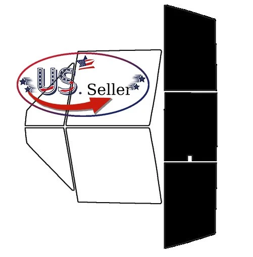 Kit de película de tinte de ventana de 2 capas precortada personalizada computarizada para Jeep Comanche 1986-1992 Foto 3 de 4