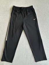 Nike Pants Men Large Black Basketball Track A...