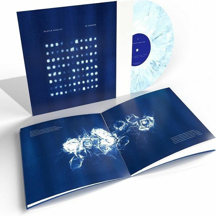 ARNALDS, Olafur - Re Member (reissue) - white & blue marbled vinyl LP + booklet