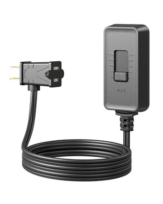 #ad DEWENWILS Lamp Dimmer Switch Plug in 100W LED 300W Incandescent Black $13.99