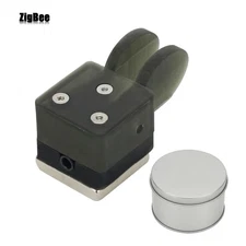 QU-21C Dual Paddle Key Mini Morse Key Telegraph Key CW Key Automatic Base