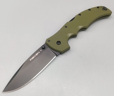 Cold Steel Messer Recon 1 Lockback OD CPM S35VN Stahl G10 Griff Taschenmesser