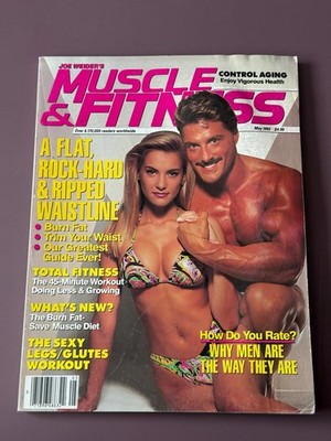 Joe Weider's Muscle & Fitness Magazine May 1992 Vintage VG
