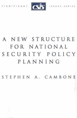 A New Structure for National - Paperback, by Cambone Stephen A. - Very Good