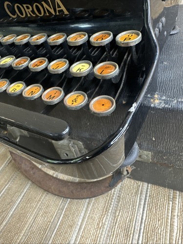 Corona Folding Typewriter Vintage No.3 1917 *Please Read For Parts Repair - Picture 10 of 19