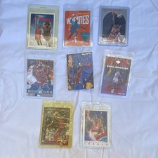 Upper Deck Michael Jordan & Clyde Drexler NBA Card Lot 8 Hoops Ultra