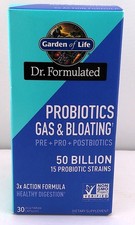 Garden of Life Dr. Formulated Probiotic Gas  Bloating 30 Cap Exp 06/26