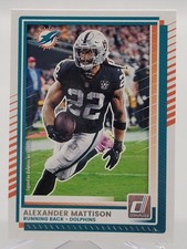 2025 DONRUSS ALEXANDER MATTISON BASE FOOTBALL CARD DOLPHINS RAIDERS NFL 162